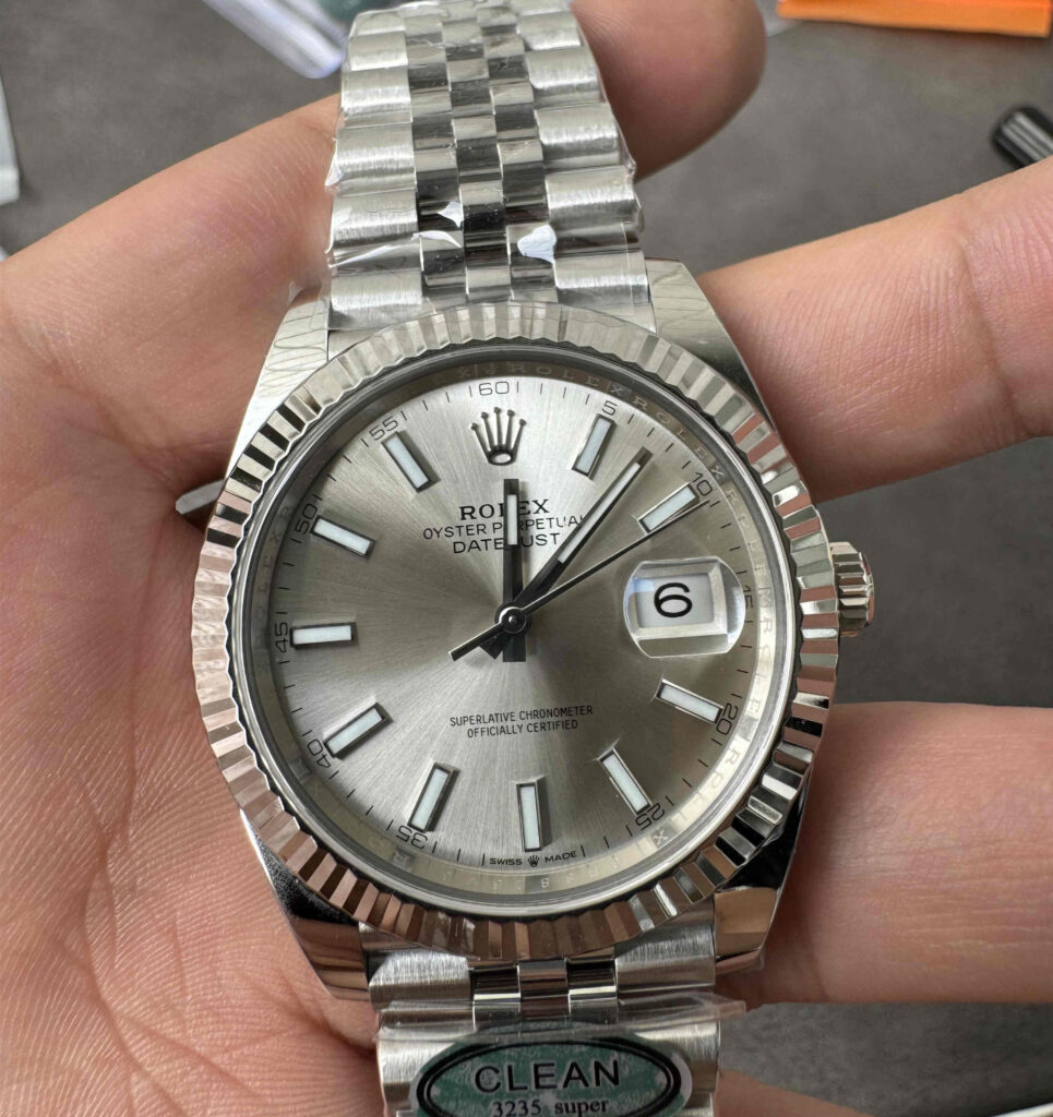 Clean Factory Datejust 126334 Silver Dial – 41mm, 3235 Movement, 904L Steel