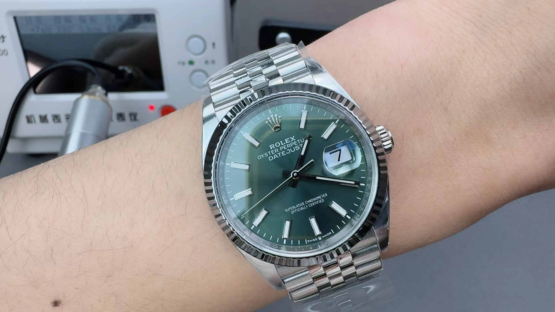 Clean Factory Datejust 36 126234 – Green Dial 36mm Rolex Clone