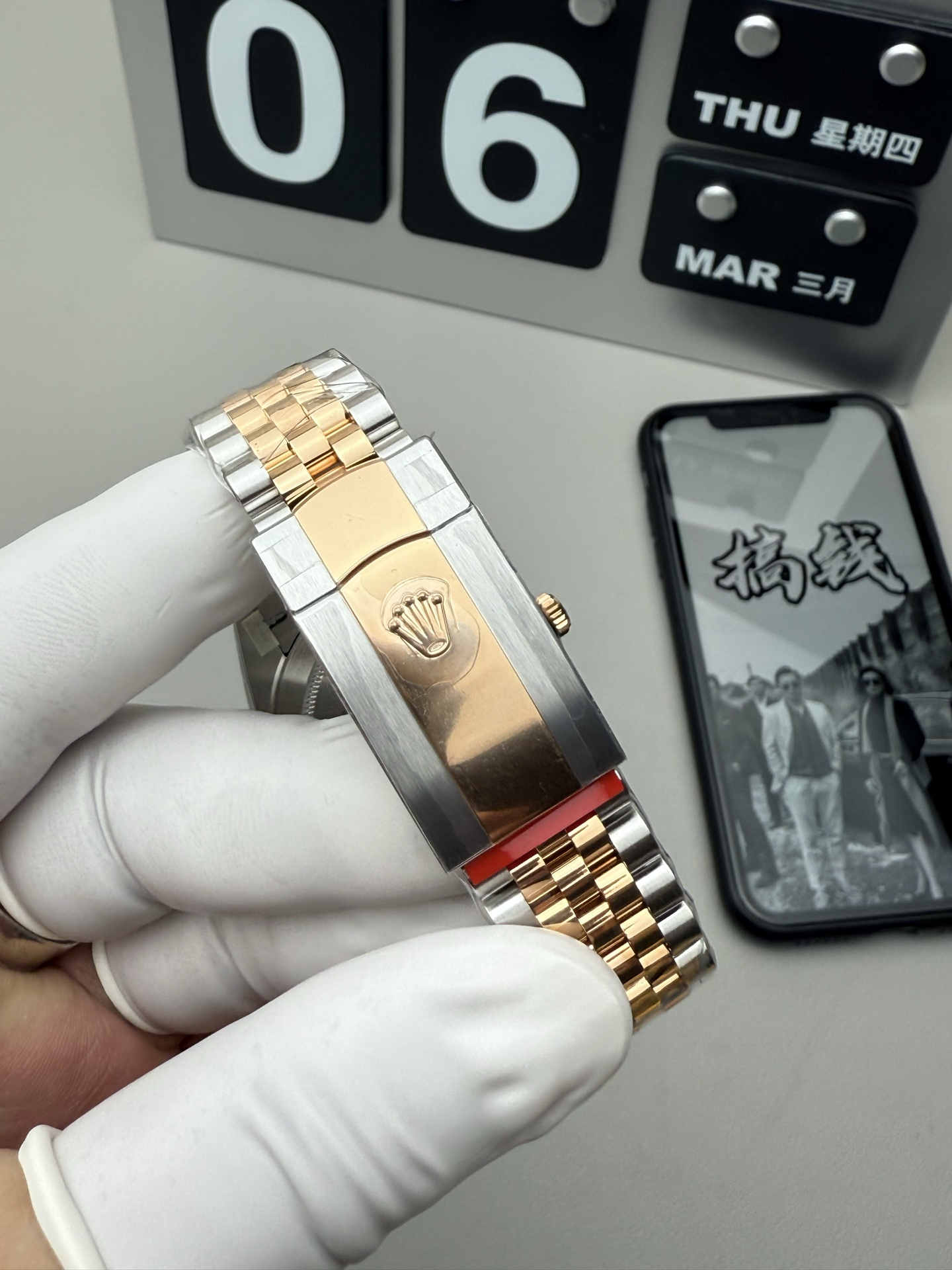 Clean Factory Datejust 41 126333 Rose Gold & Steel Green Roman Dial Super Clone 3235