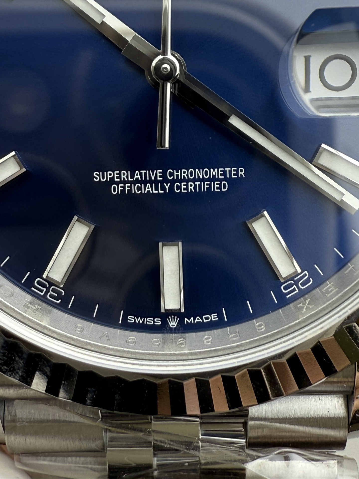 Clean Factory Datejust 41 126334 Blue Dial Super Clone 3235 Two-Tone / Steel