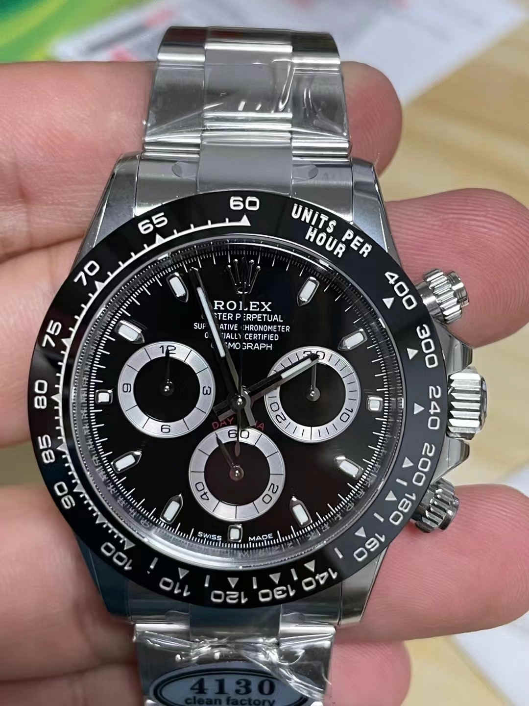 Clean Factory Daytona 116500LN Black Ceramic Replica | 4130 Movement
