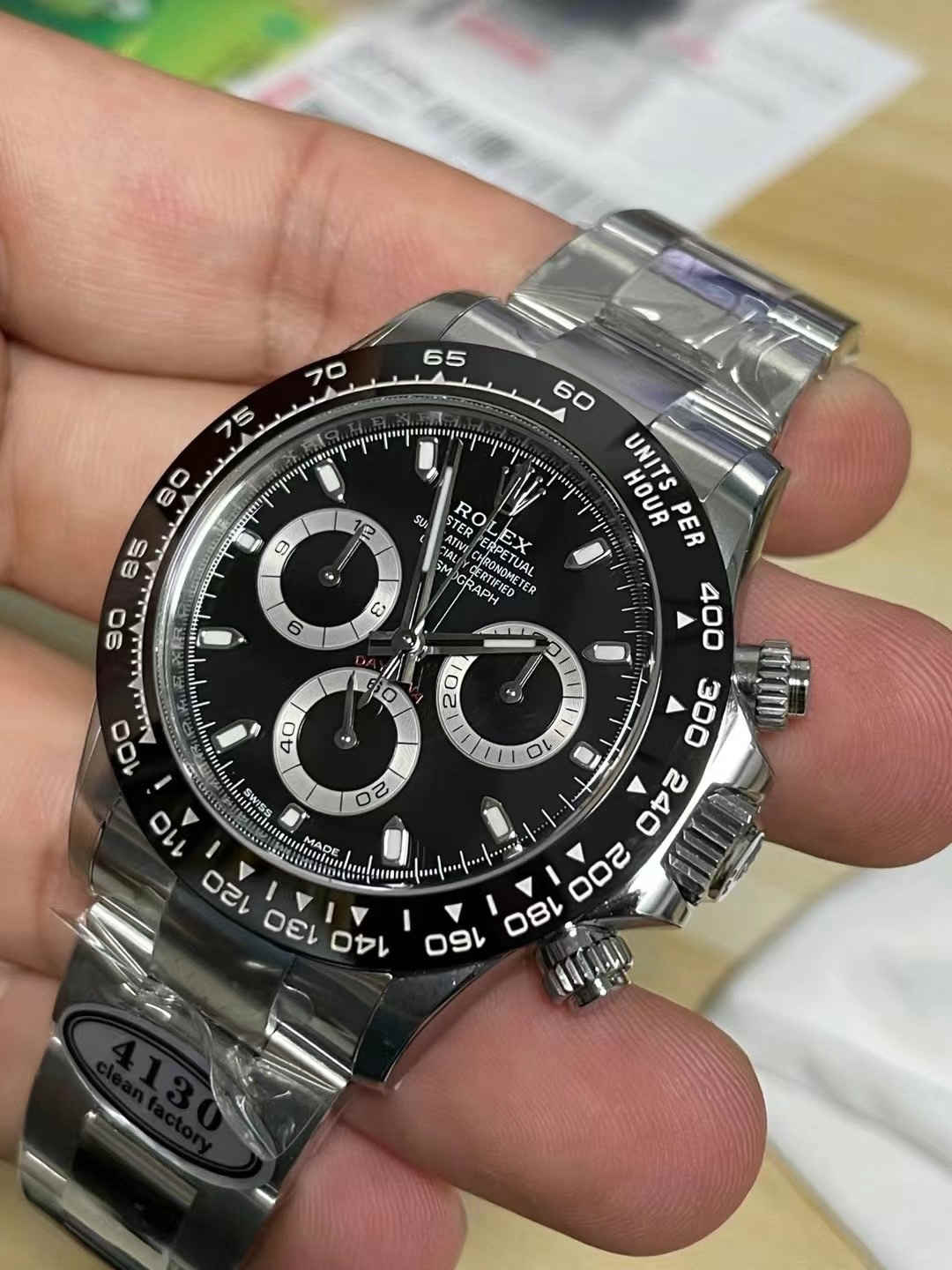 Clean Factory Daytona 116500LN Black Ceramic Replica | 4130 Movement