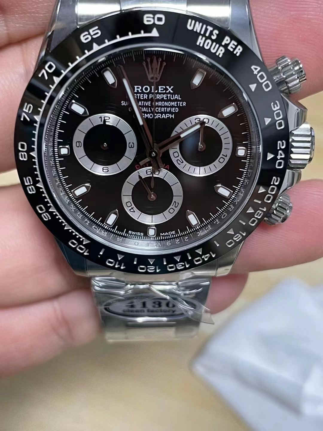 Clean Factory Daytona 116500LN Black Ceramic Replica | 4130 Movement