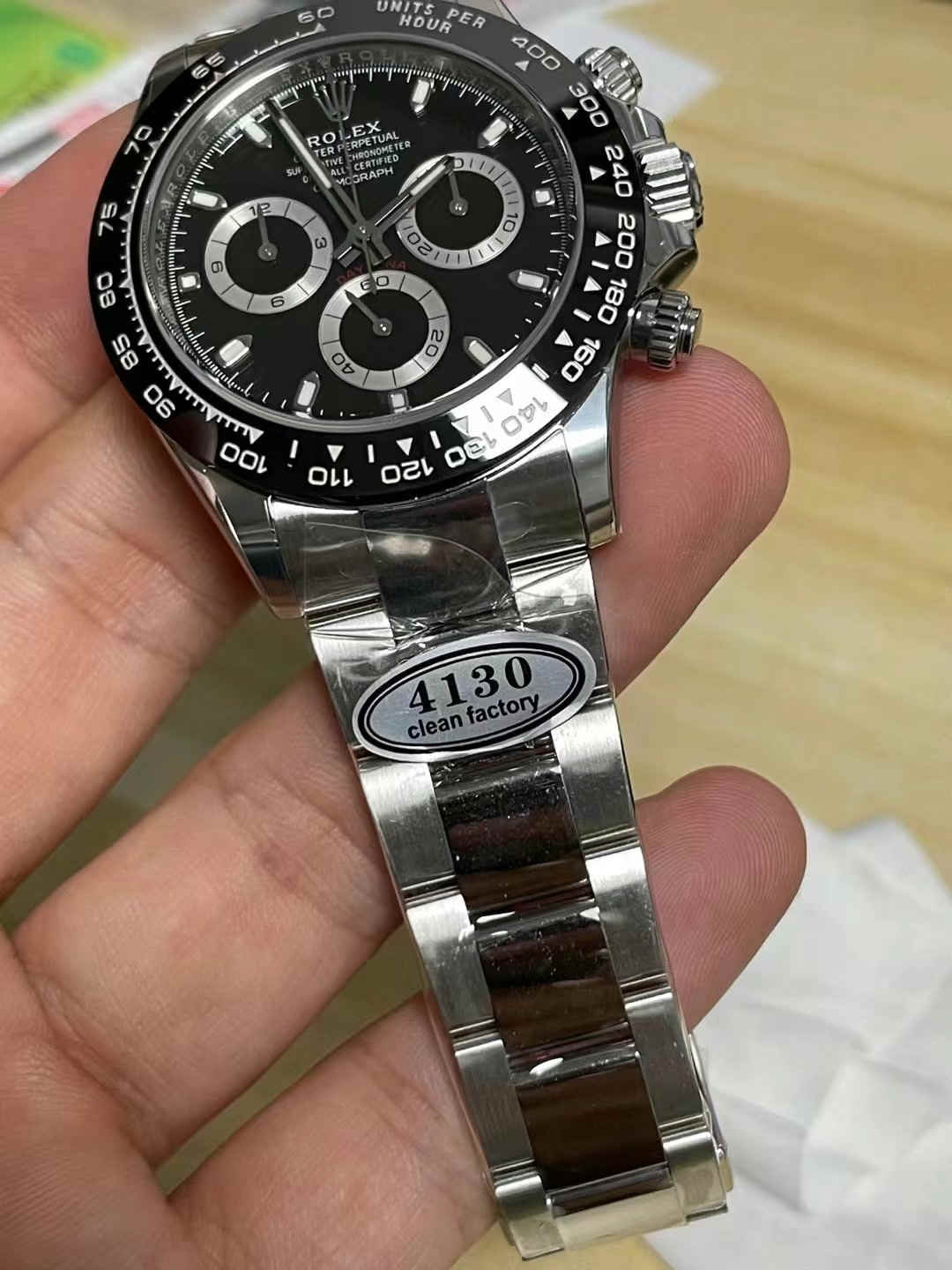 Clean Factory Daytona 116500LN Black Ceramic Replica | 4130 Movement