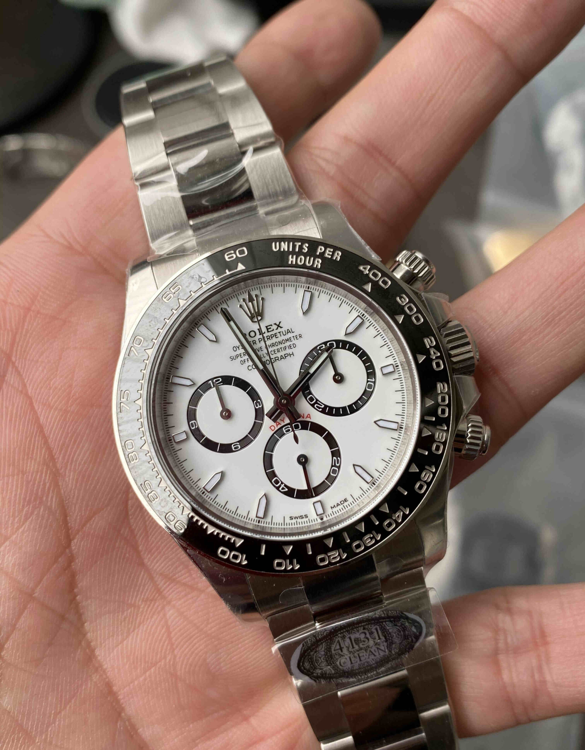 Clean Factory Daytona 126500 – Latest 4131 Daytona Clone