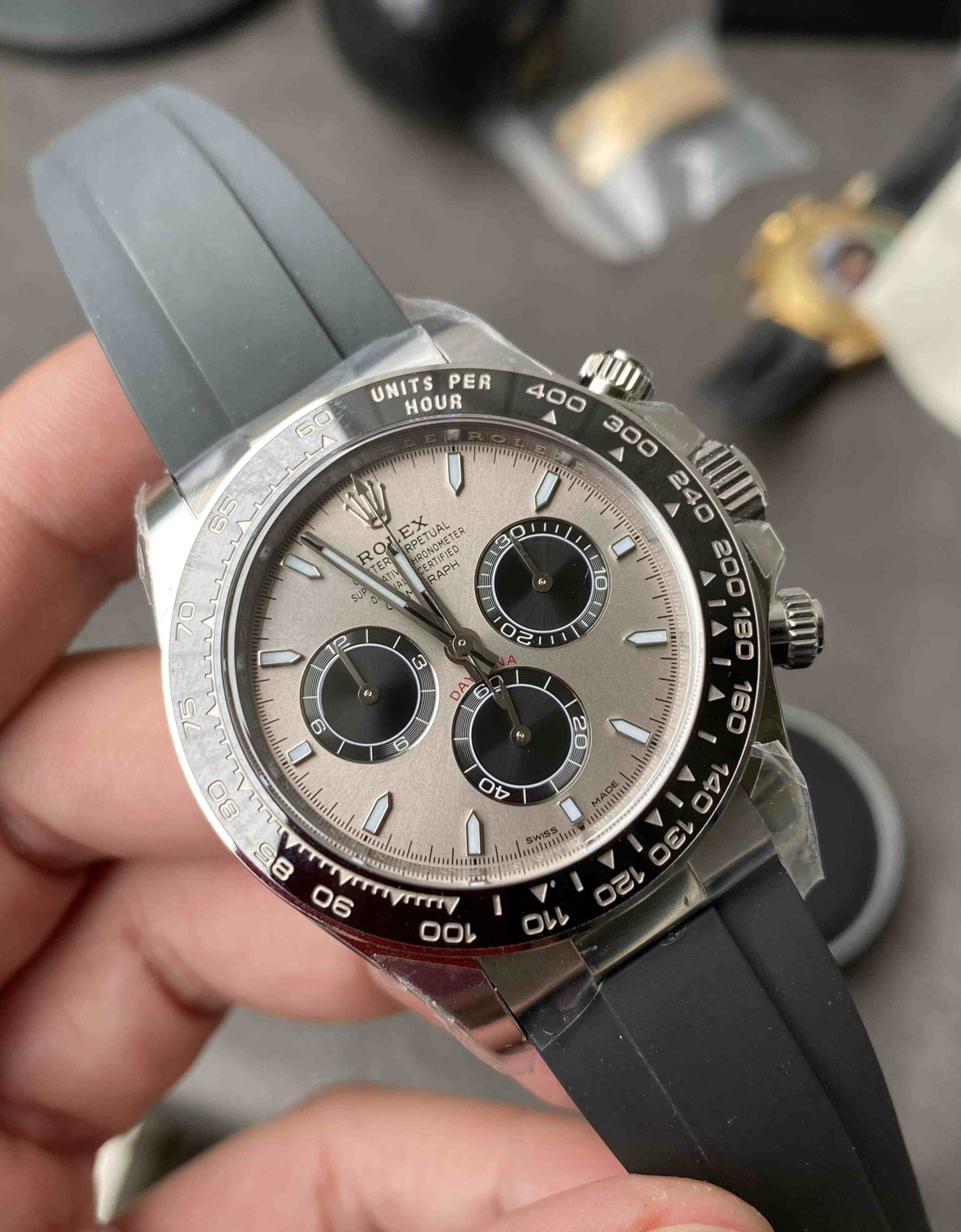 Clean Factory Daytona 126519 4131 – Cement Grey Dial Daytona Clone