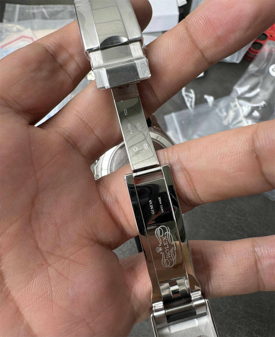 Clean Factory Daytona 4130 Meteorite Dial Replica (Grey Oysterflex RB Style)