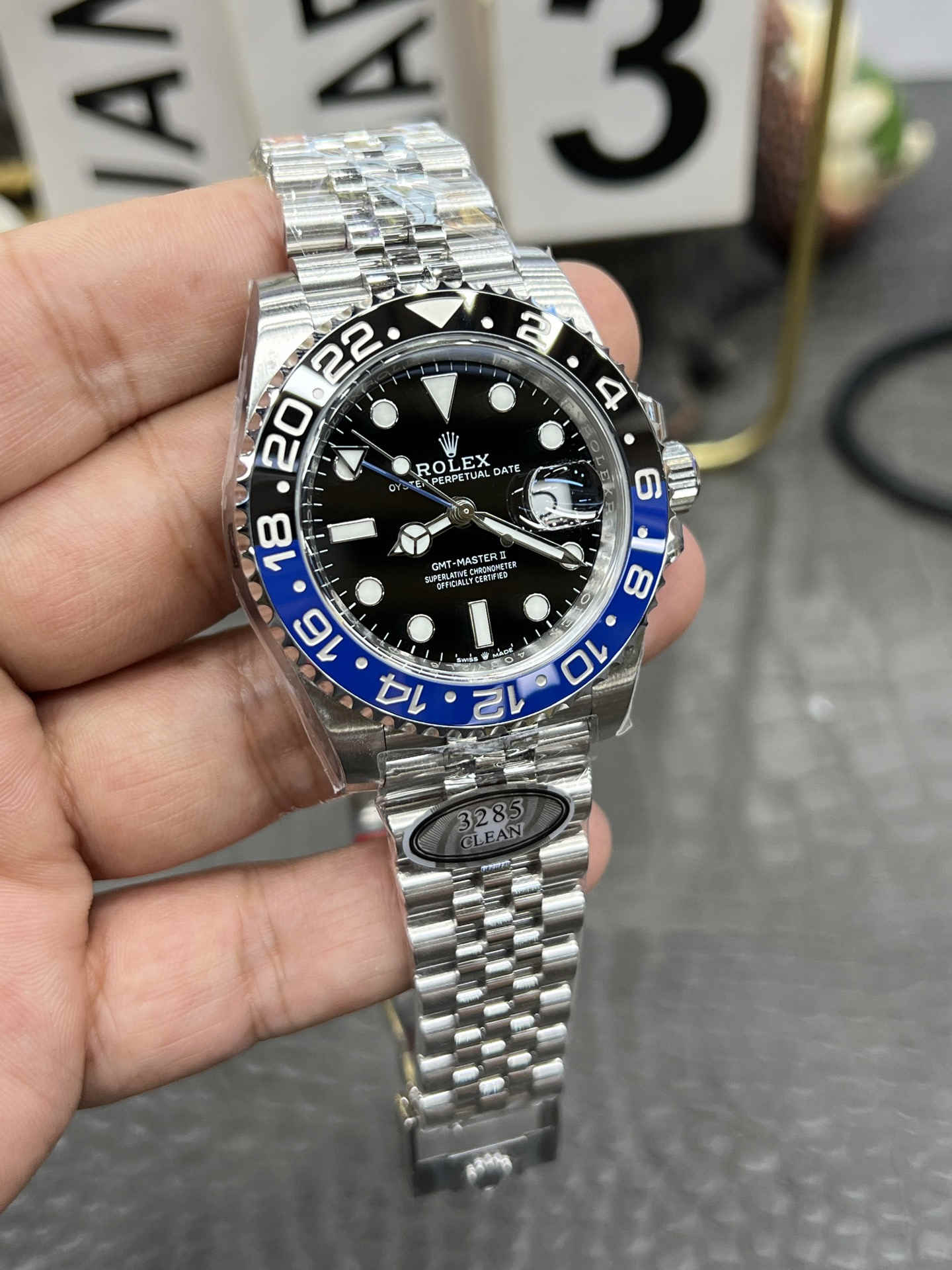Clean Factory GMT Master II 126710BLNR – Premium “Batman” 3285 Automatic Replica