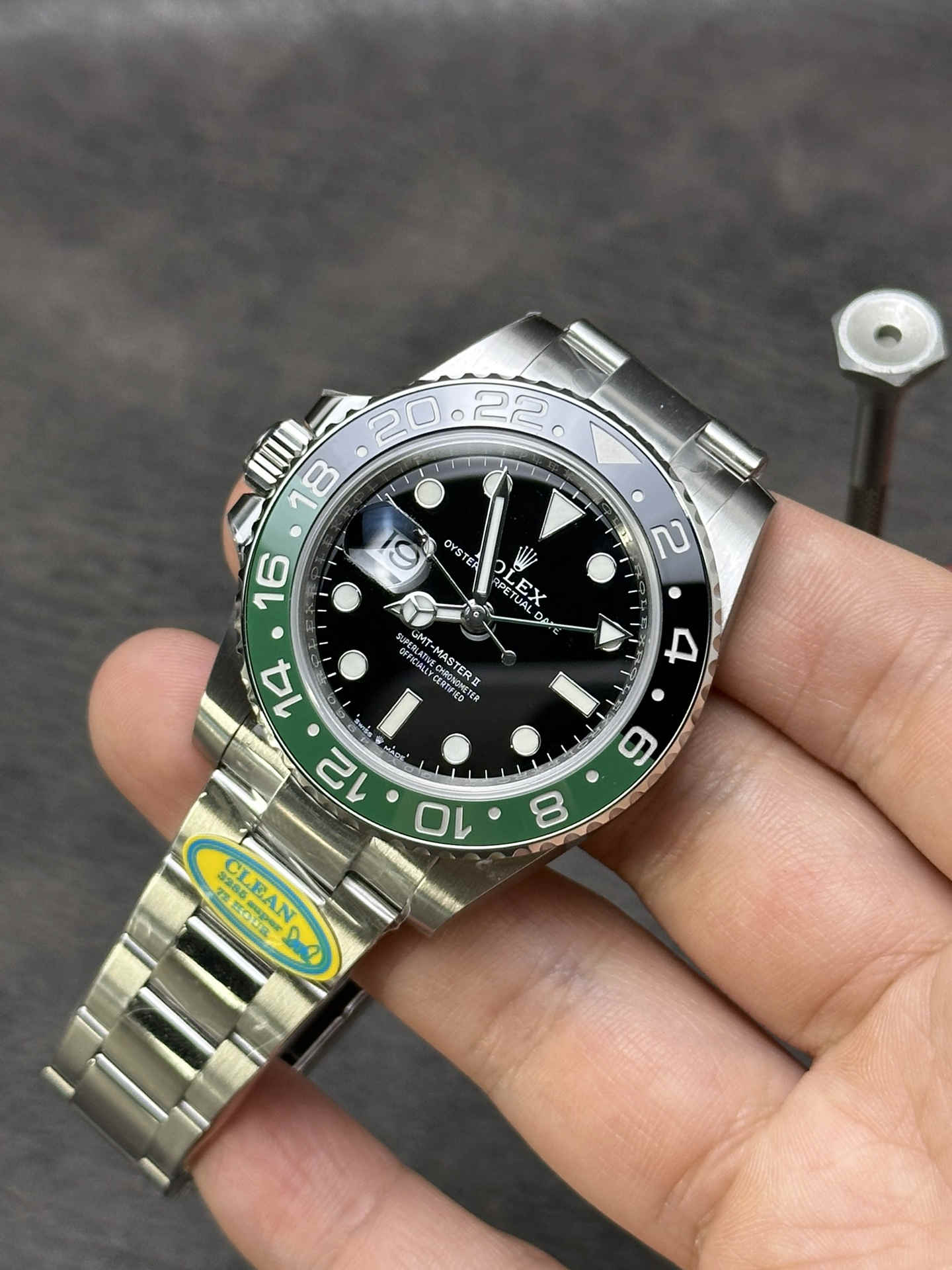 Clean Factory GMT Master II 126720VTNR – Premium Sprite Left-Handed 3285 Movement Replica