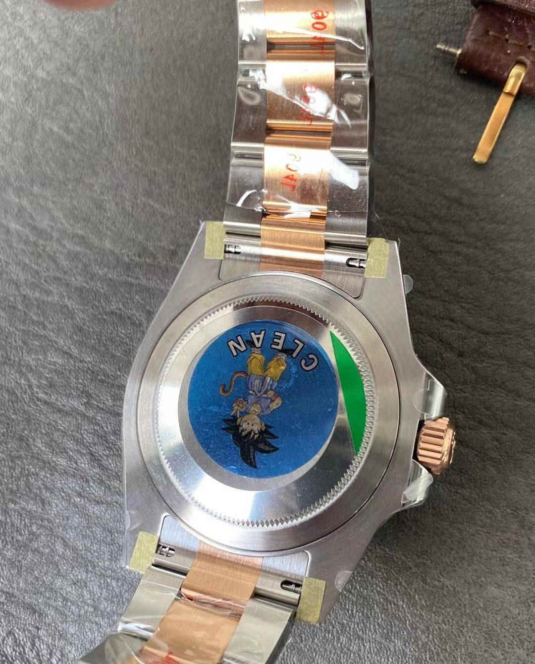Clean Factory GMT Master II CHNR 3285 – Premium CHNR Two-Tone Bezel GMT Replica Watch