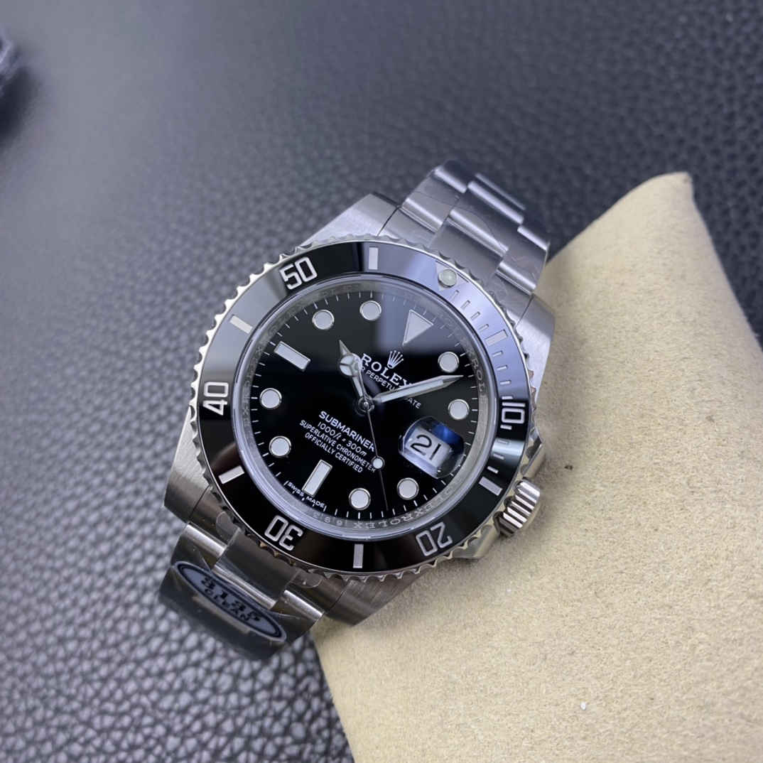 Clean Factory Rolex 116610LN – Premium Submariner Black 40mm Replica