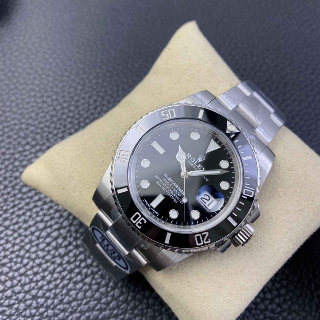 Clean Factory Rolex 116610LN – Premium Submariner Black 40mm Replica