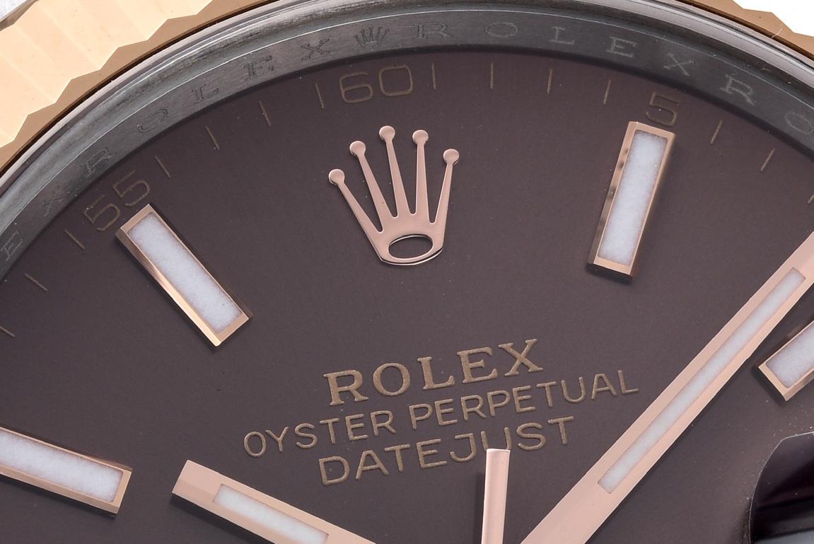 Clean Factory Rolex Datejust 41 126331 Chocolate Dial Rose Gold Super Clone 3235