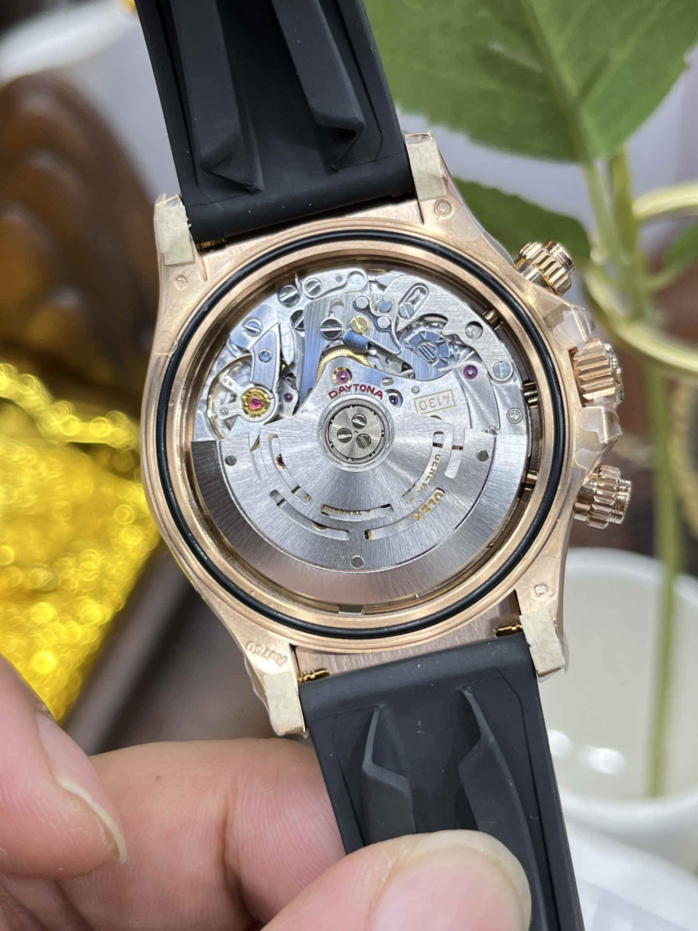 Clean Factory Rolex Daytona 116515LN– Everose Gold Chronograph Replica