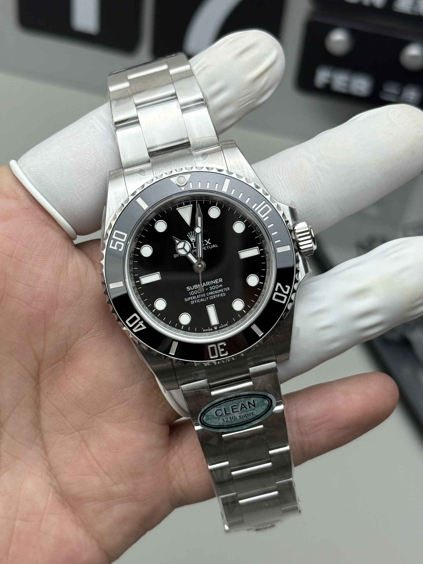 Rolex Submariner 124060 Replica – No Date 40mm Submariner with 3230 Movement