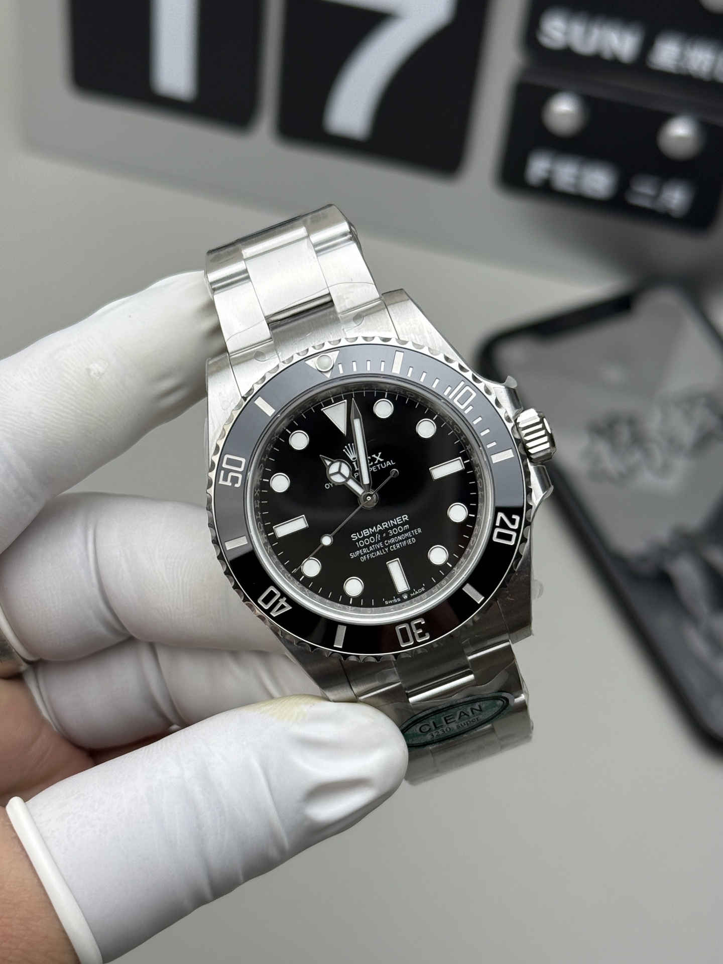 Clean Factory Rolex Submariner 124060 Replica – No Date 40mm Submariner with 3230 Movement