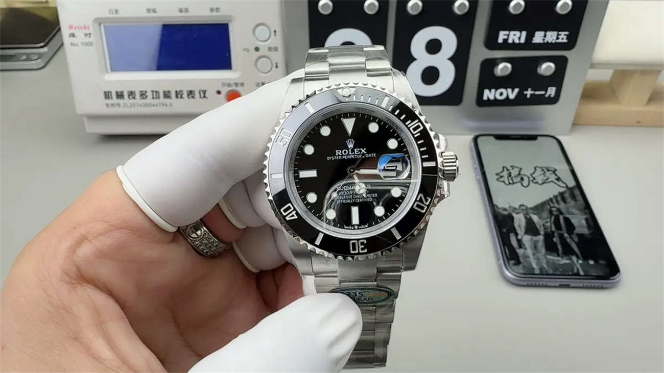 Clean Factory Rolex Submariner 126610LN Replica – Black Dial V5