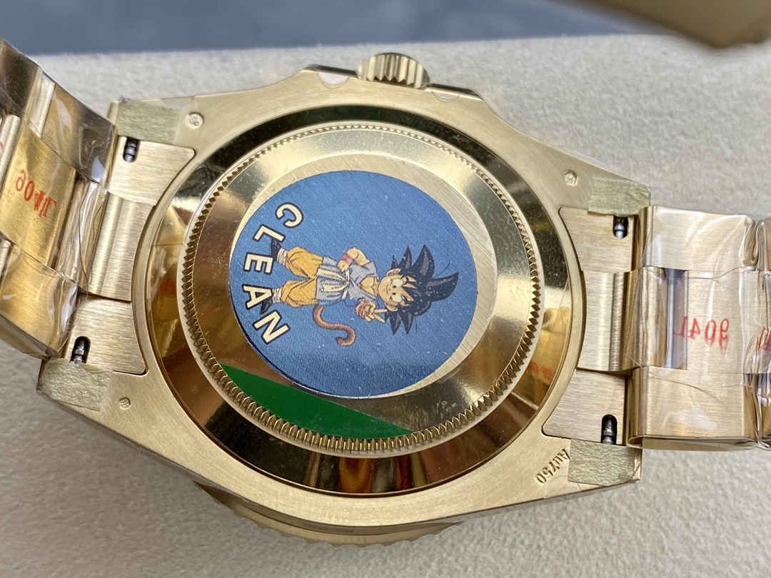 Clean Factory Rolex Submariner 126618LN – Premium Full Gold Black Submariner Replica