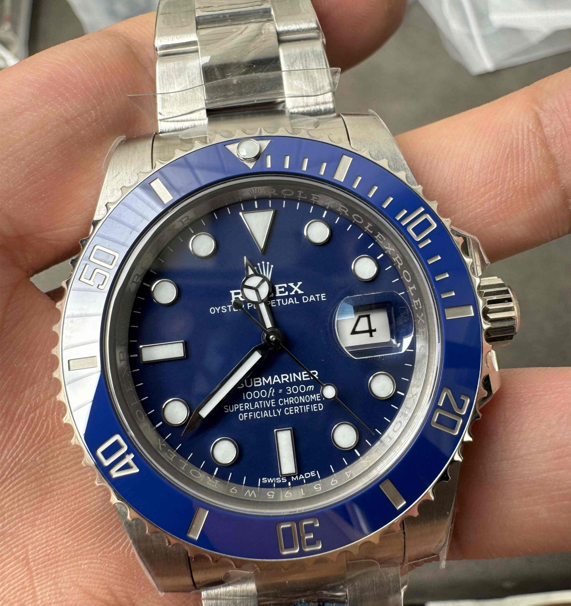 Clean Factory Submariner 116619LB – 40mm Blue Dial Super Clone Submariner