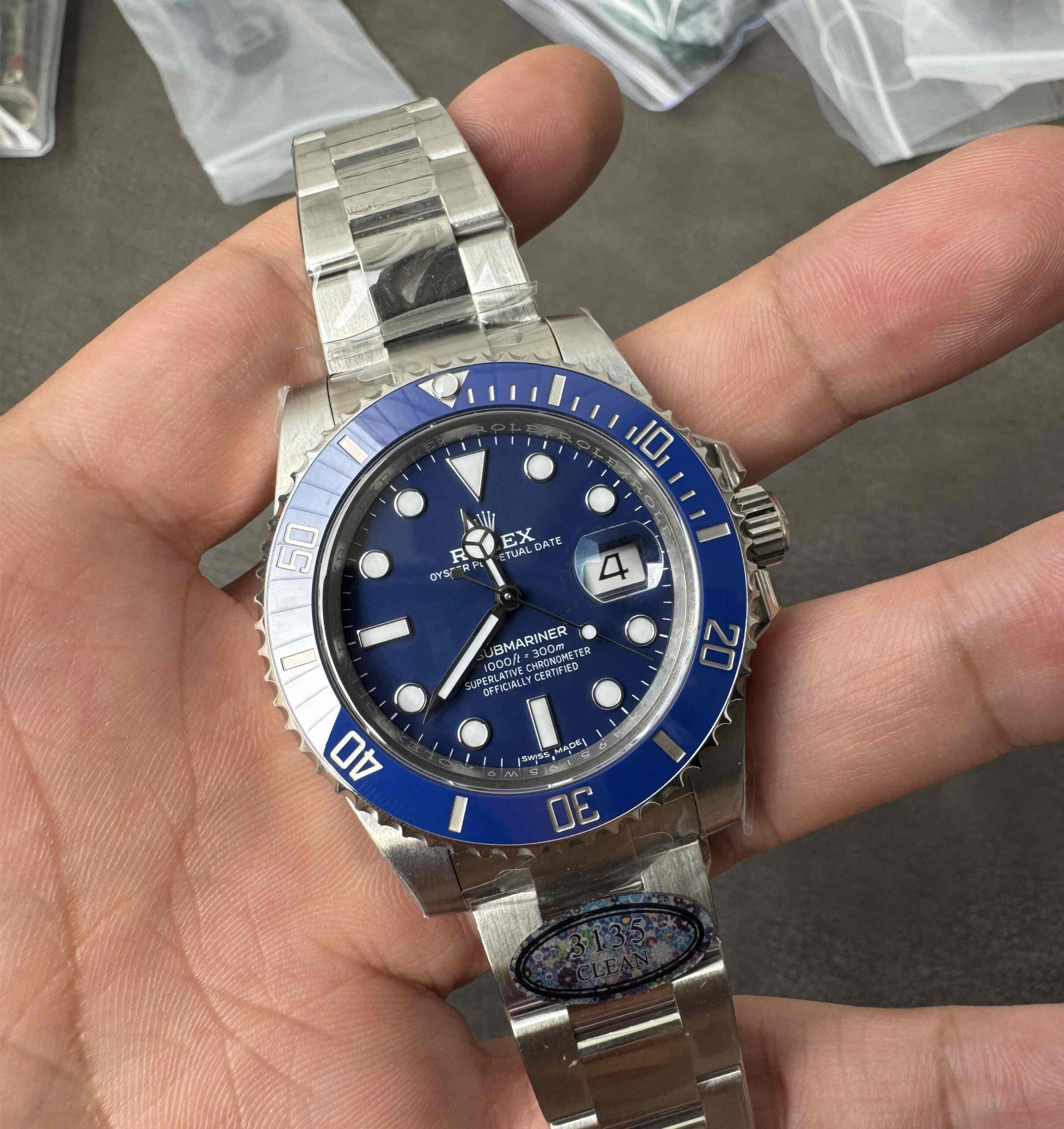 Clean Factory Submariner 116619LB – 40mm Blue Dial Super Clone Submariner