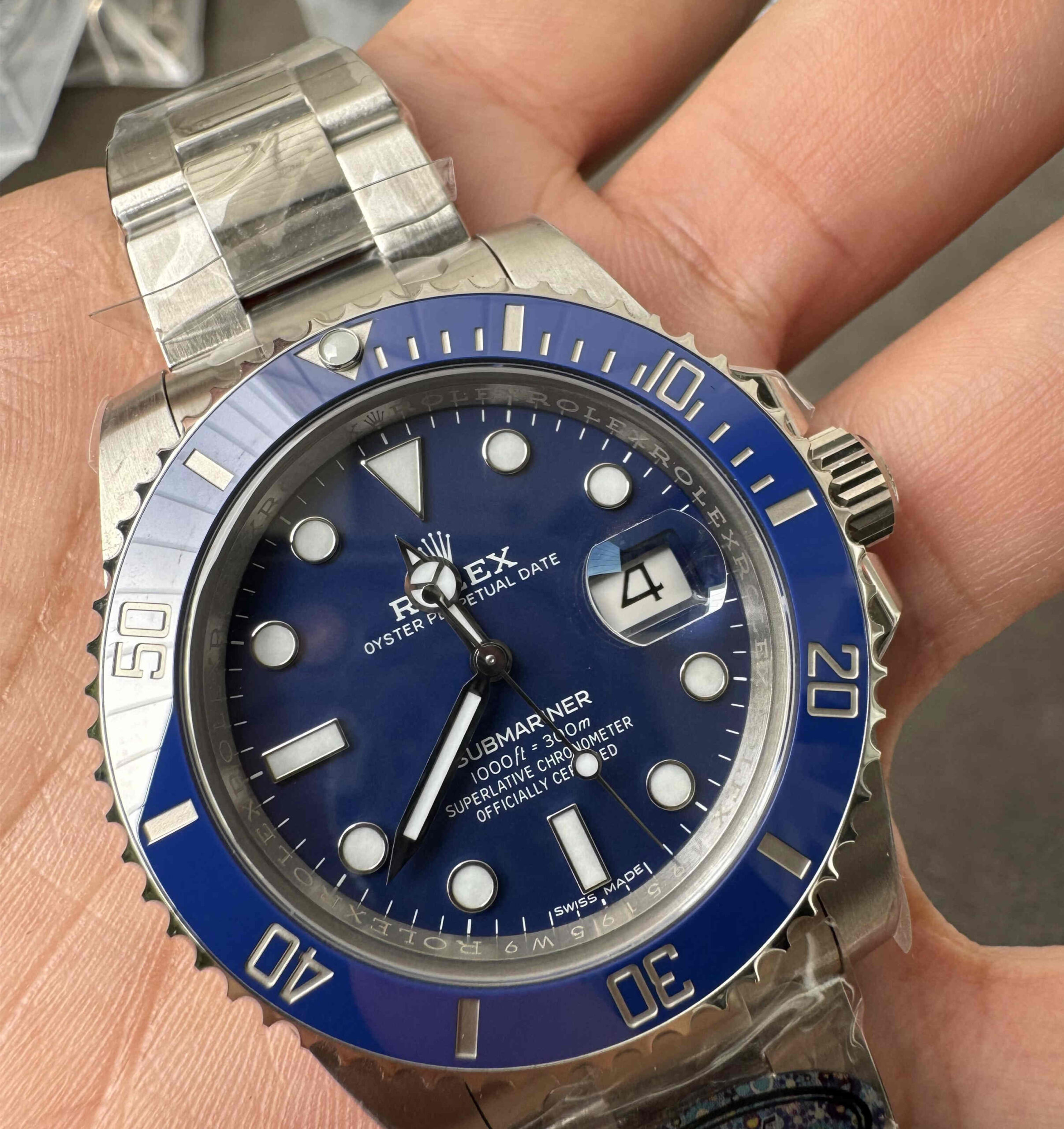 Clean Factory Submariner 116619LB – 40mm Blue Dial Super Clone Submariner