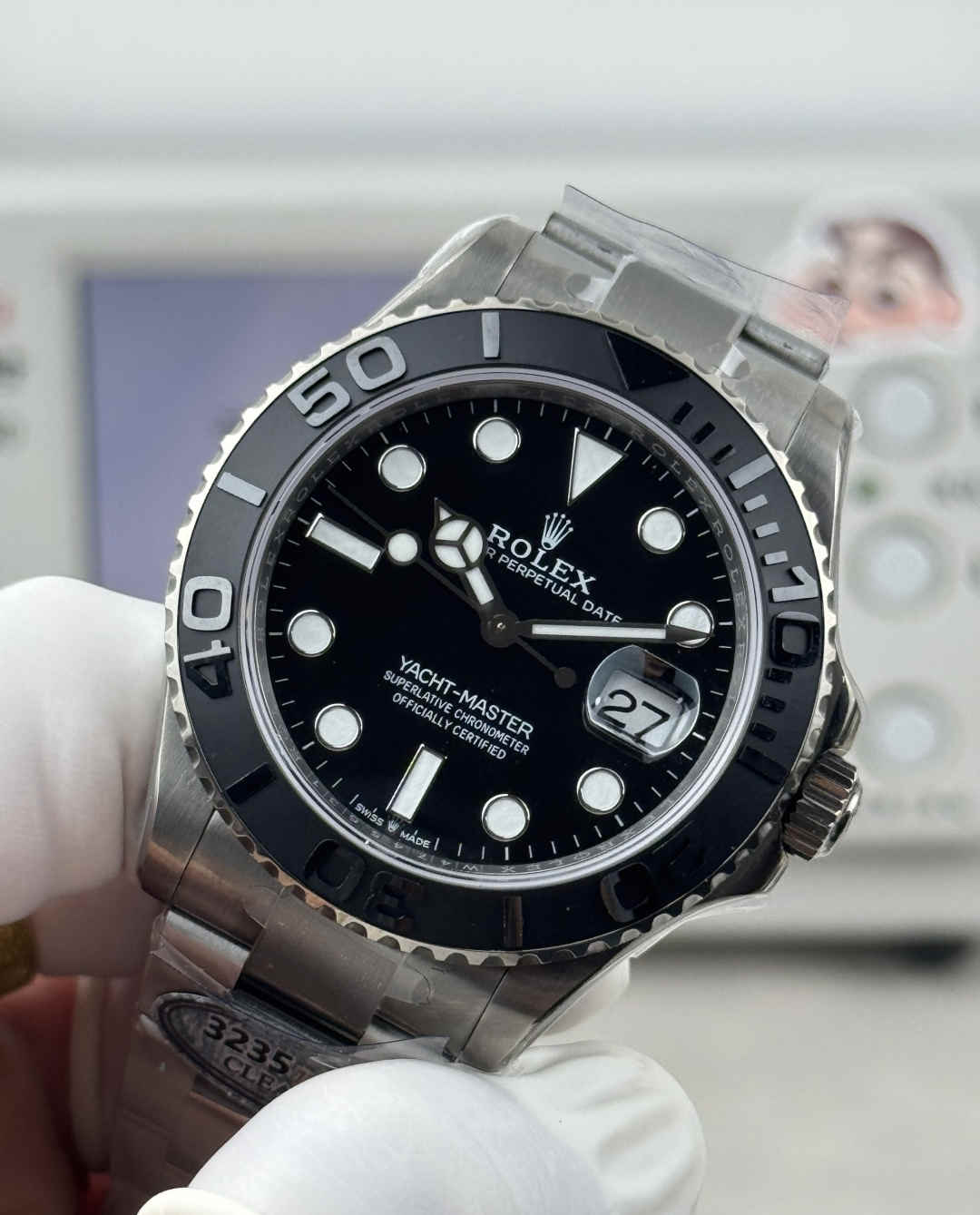 Clean Factory Yacht-Master 226627 – Grade 5 Titanium 42mm Replica with 3235 Movement