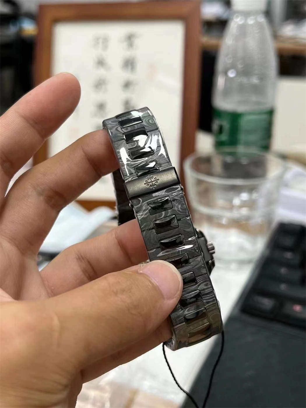 DIW Carbon Fiber Patek Replica | 5711 Forged Carbon Super Clone