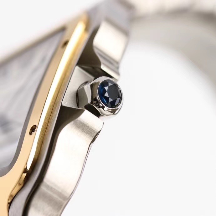 Cartier Santos Two Tone (W2SA0009) – GF Factory V2 Upgrade [1:1 Interchangeable Strap]