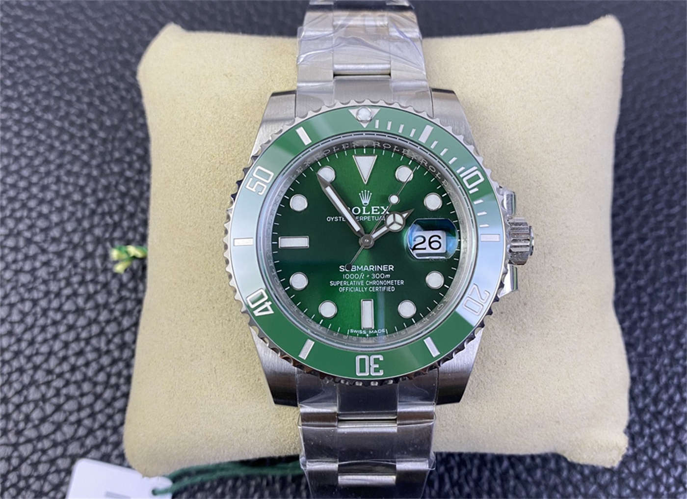 Hulk Rolex Submariner 116610LV VS Factory – Dandong 3135 Edition