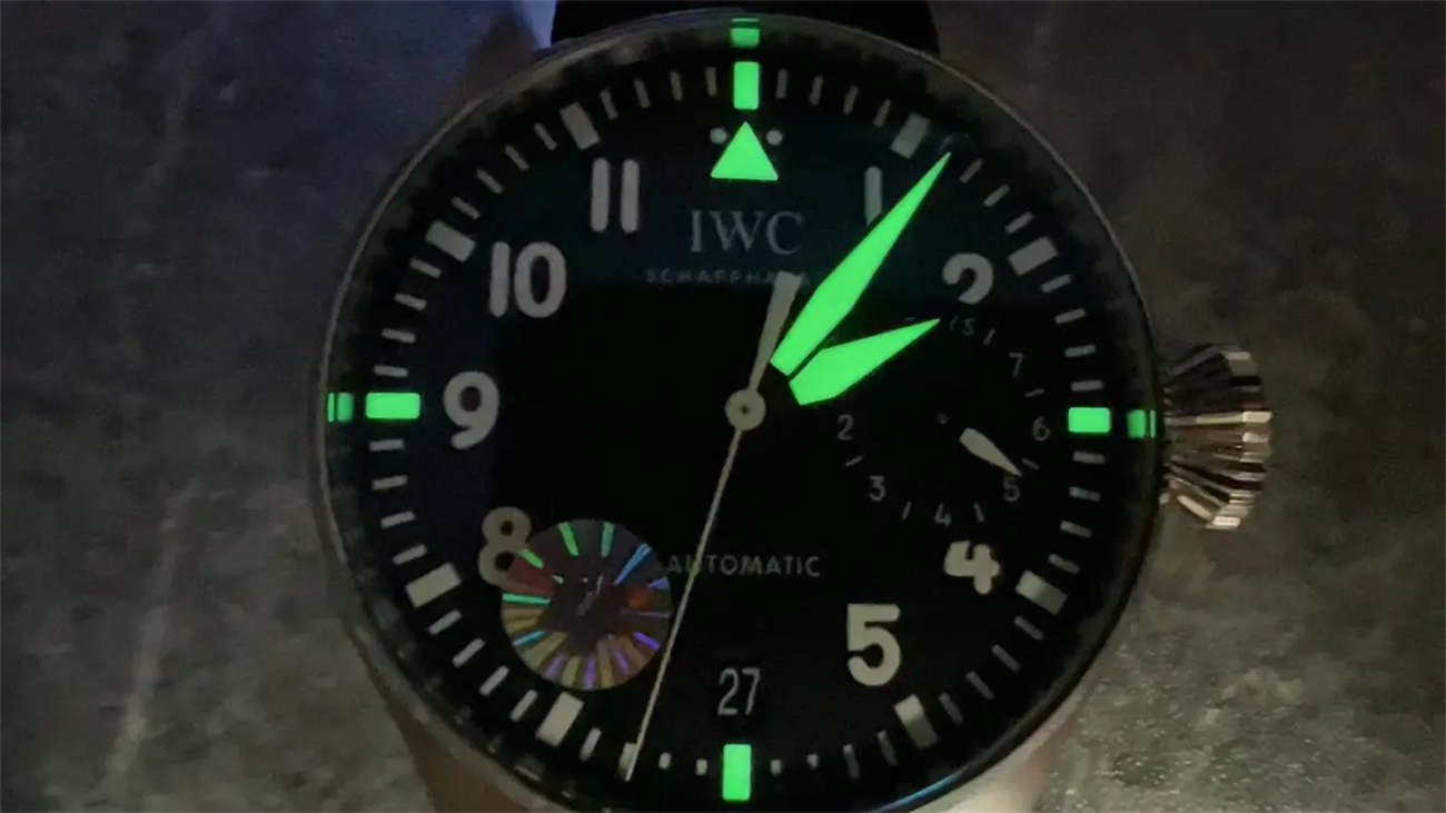 ZF Factory IWC Big Pilot Watch – Premium Stainless Steel Replica with Black Dial
