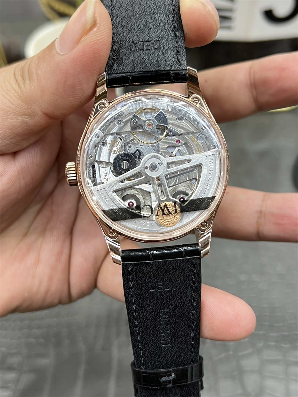 IWC IW501707 — APS Portuguese 42mm Rose Gold Black Dial