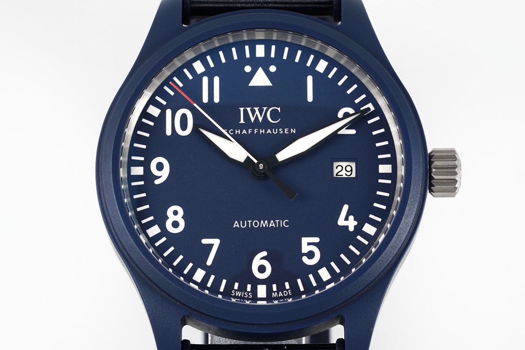 IWC Pilot Ceramic Replica IW328101 – ZF Factory Blue Ceramic 41mm