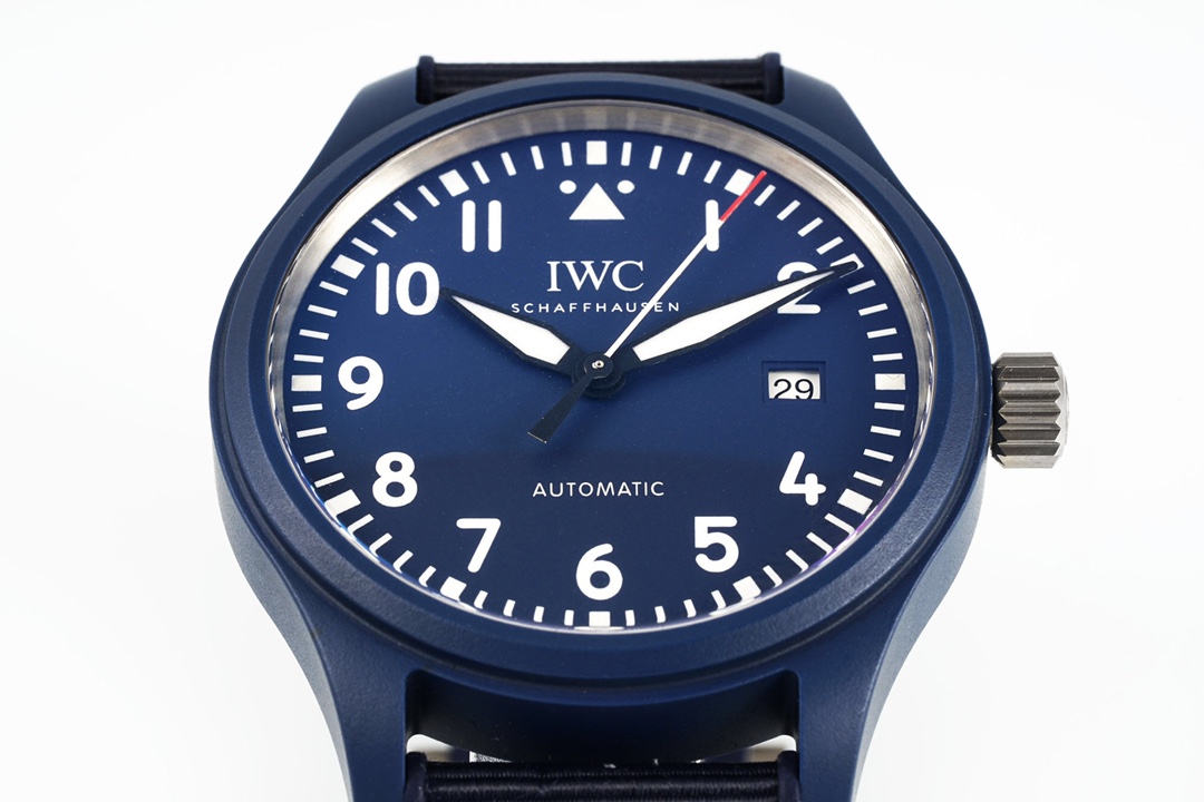 IWC Pilot Ceramic Replica IW328101 – ZF Factory Blue Ceramic 41mm