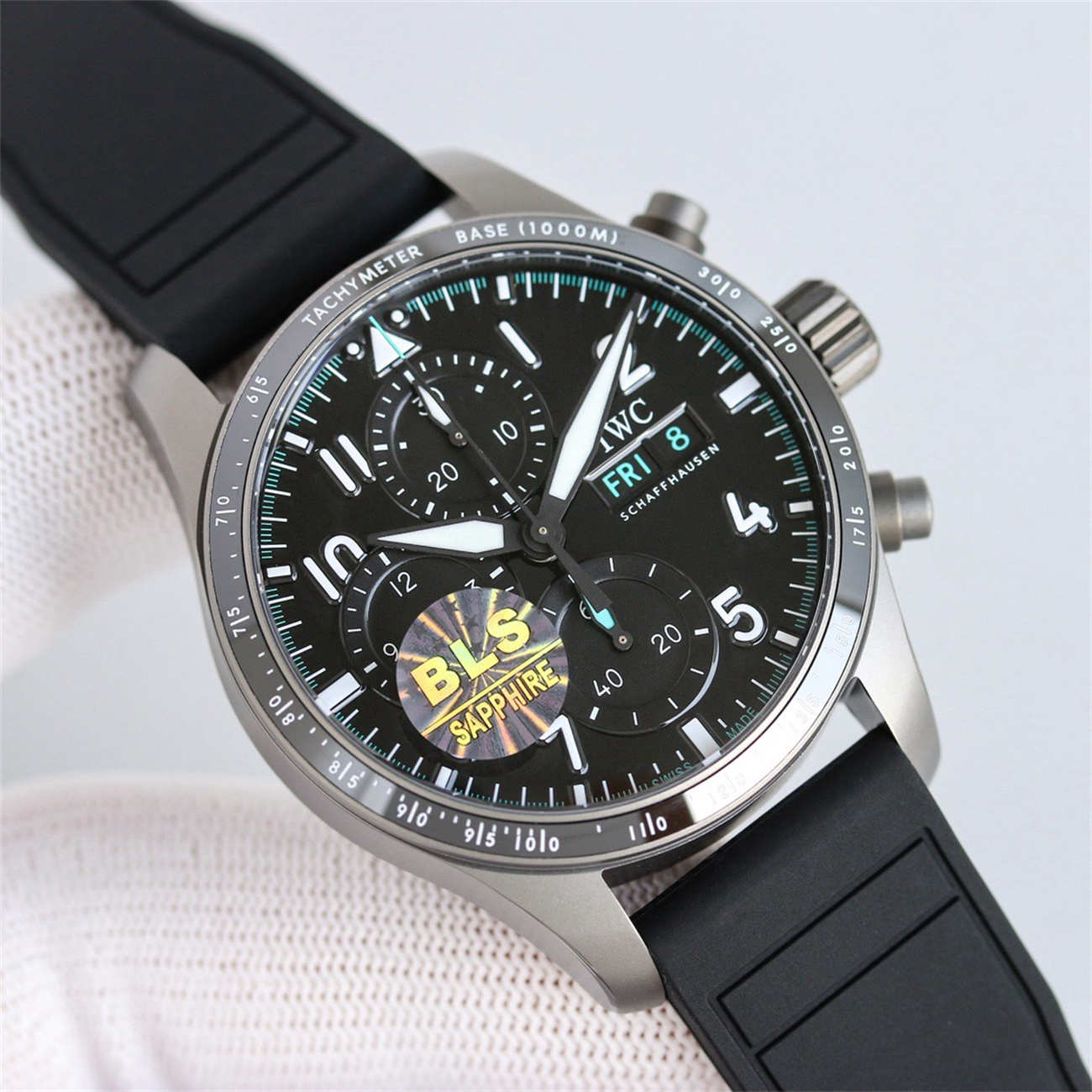 IWC Pilot IW388306 Replica – High Performance Chronograph Ceramic Bezel 41mm