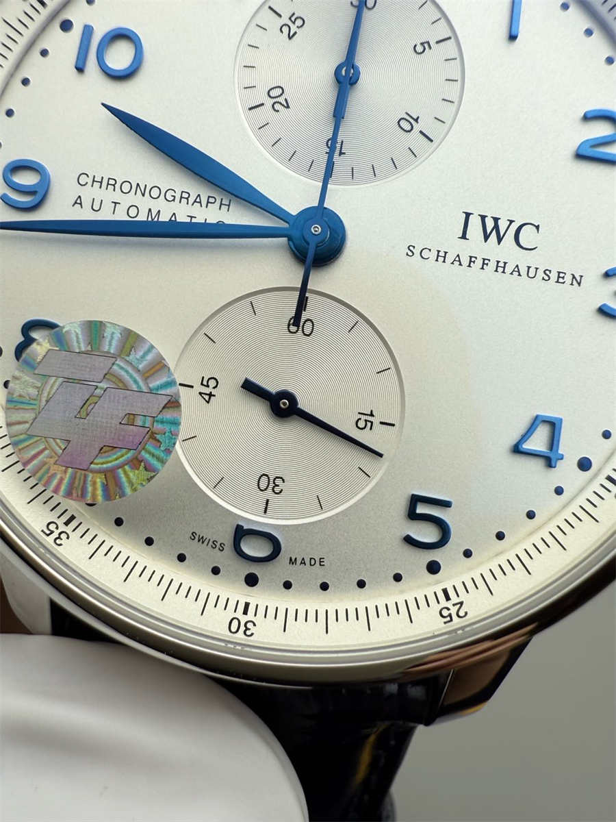 IWC Portugieser Black Replica – ZF Factory Portuguese Chronograph 41mm Luxury Watch