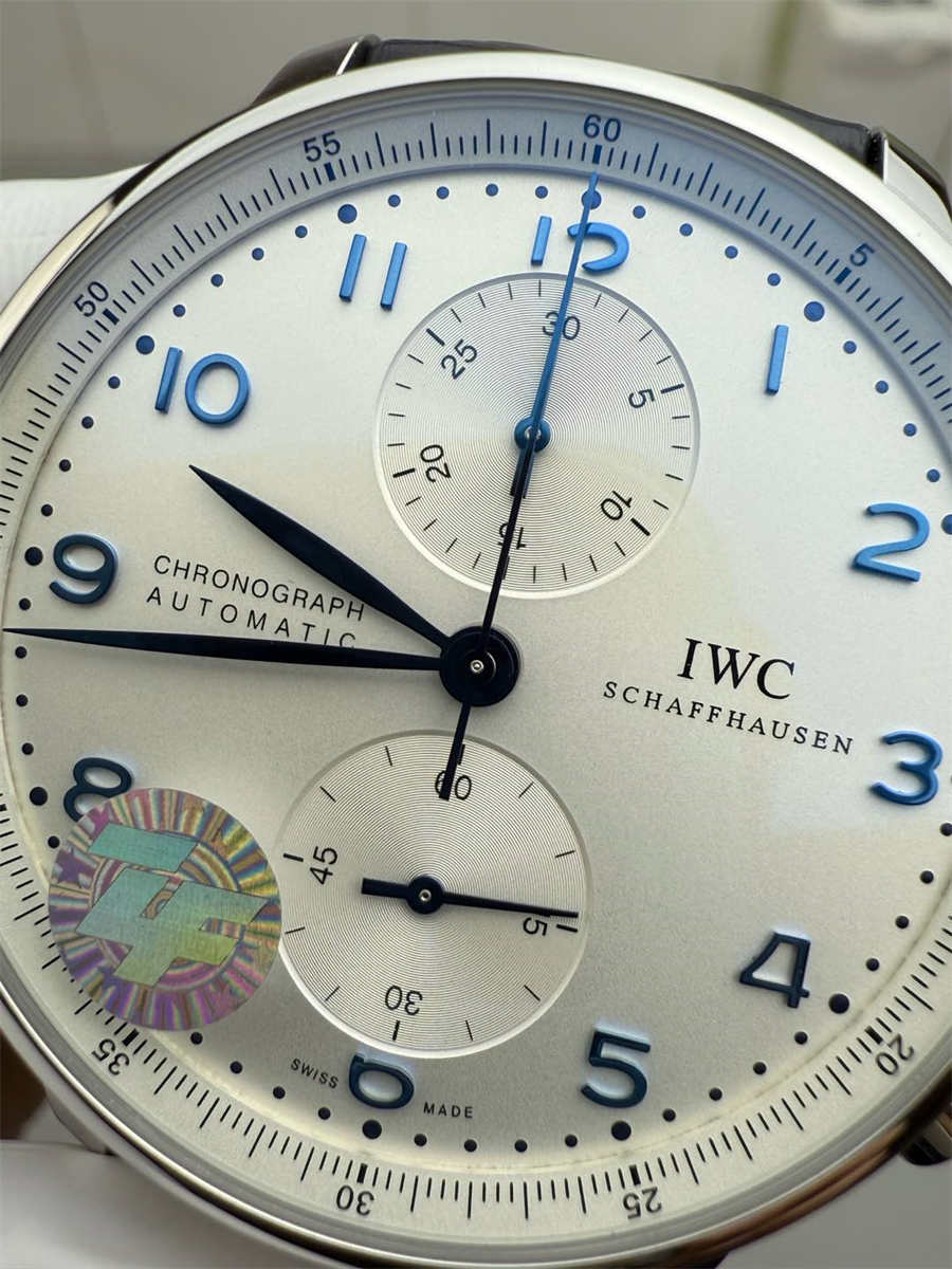 IWC Portugieser Black Replica – ZF Factory Portuguese Chronograph 41mm Luxury Watch