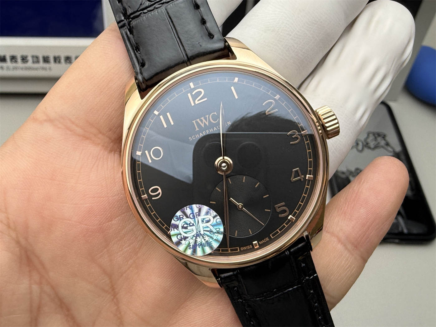 IWC Portugieser IW358401 Replica – 18K Rose Gold Automatic Watch