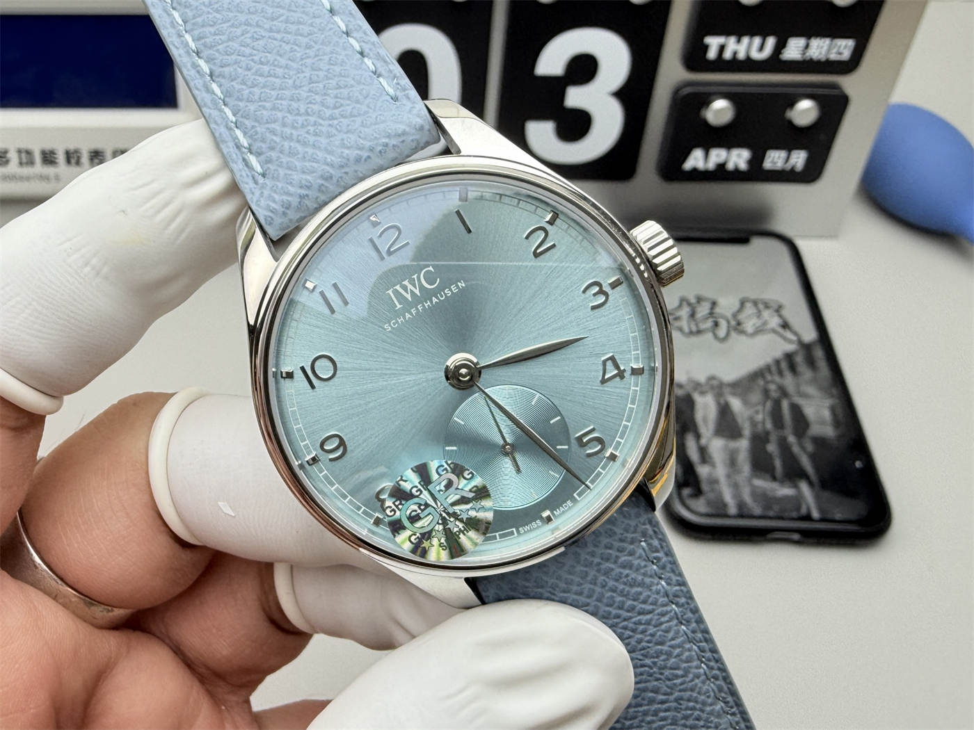 IWC Portugieser IW358402 Replica – 18K White Gold 40.4mm Dress Watch