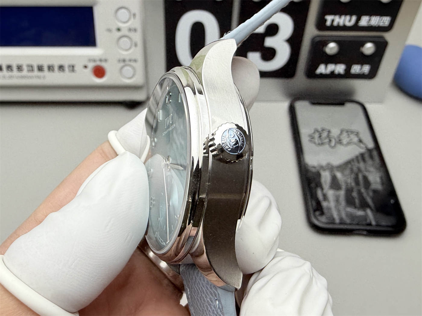 IWC Portugieser IW358402 Replica – 18K White Gold 40.4mm Dress Watch