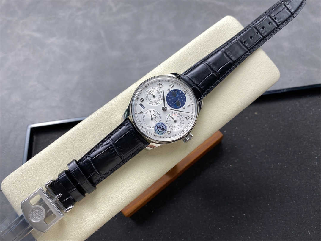 IWC Portuguese IW503406 Replica – Platinum Perpetual Calendar Watch by APS Factory