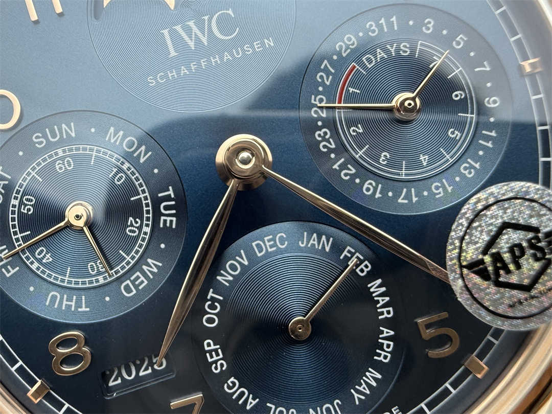 Premium IWC Portuguese Perpetual Calendar Replica – 44mm Luxury Automatic Watch by APS Factory
