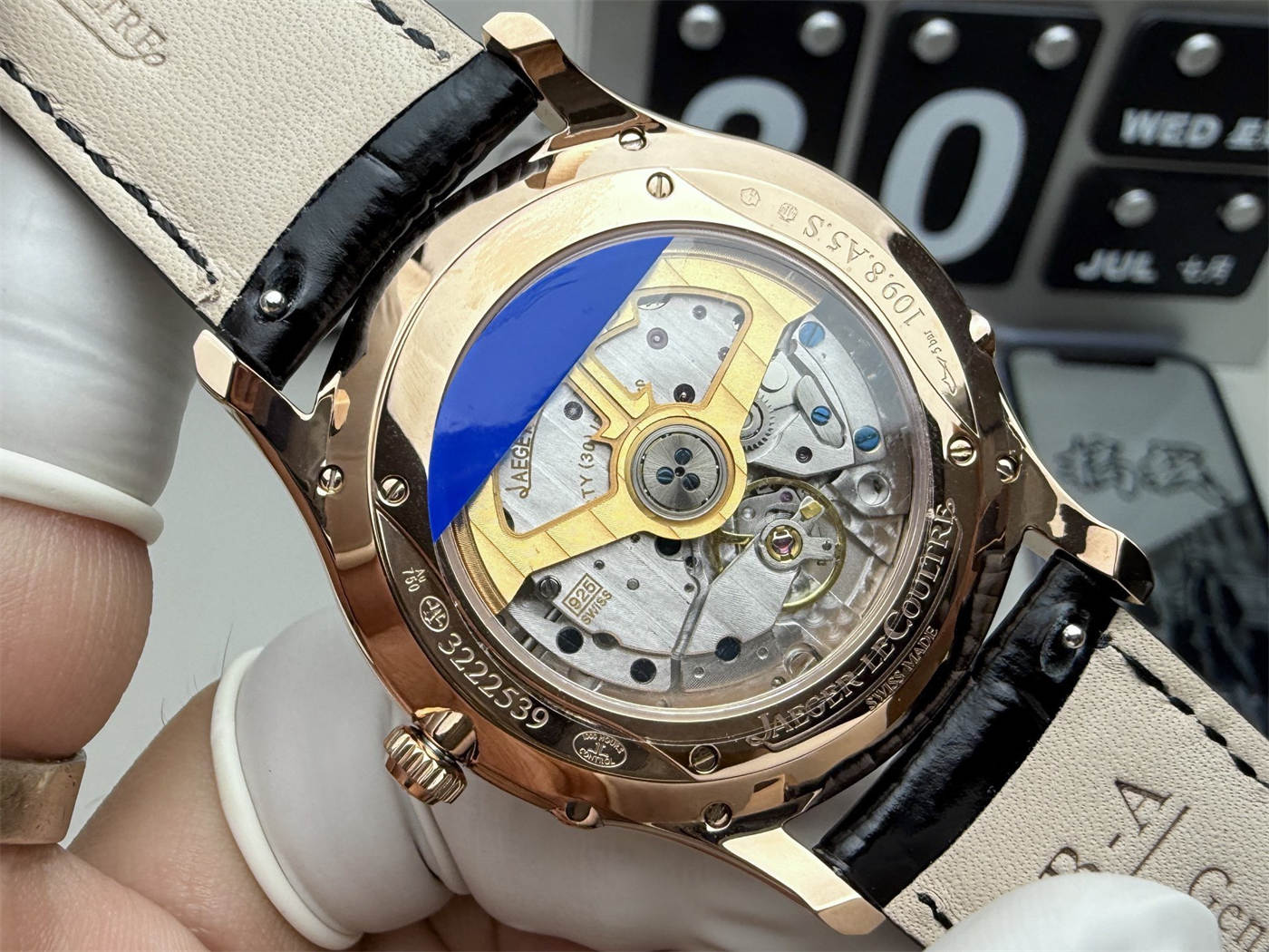 JLC Master Moon Phase 1362510 Replica – 39mm Rose Gold Dress Watch