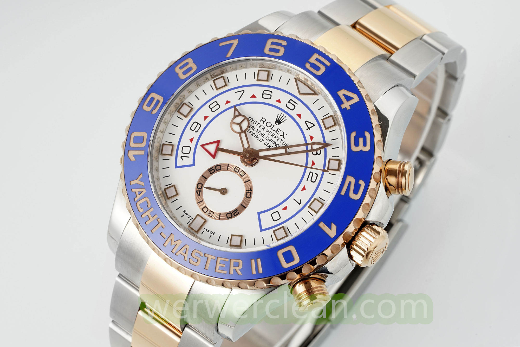 KF Factory Rolex Yacht-Master II 116681 Mercedes Hands Two-Tone Everose Gold & Steel 44mm Regatta Chronograph Watch