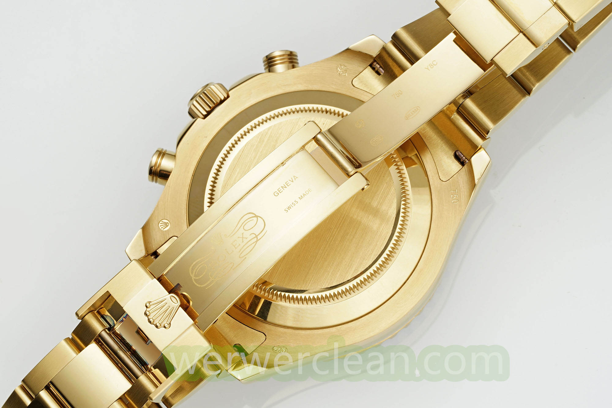 KF Factory Rolex Yacht-Master II 116688-0002 Mercedes Hands 18K Yellow Gold Plated 44mm Regatta Chronograph Watch
