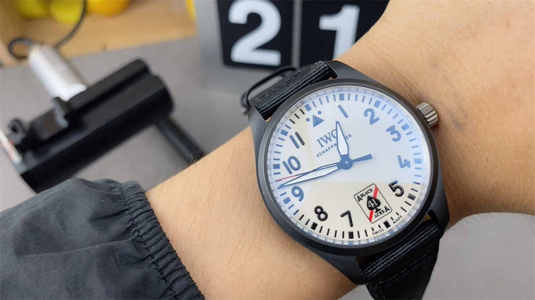 M+ Factory IWC Pilot IW326905 Replica – Ceramic Ace of Spades 41mm Automatic Watch