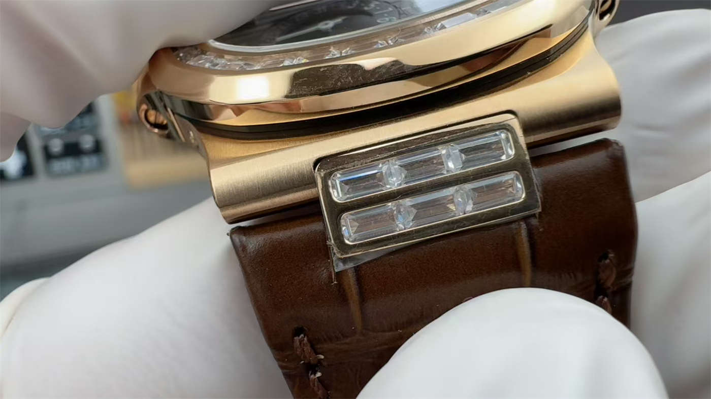 Nautilus 5712GR Diamond Replica – Custom Modified PPF Watch