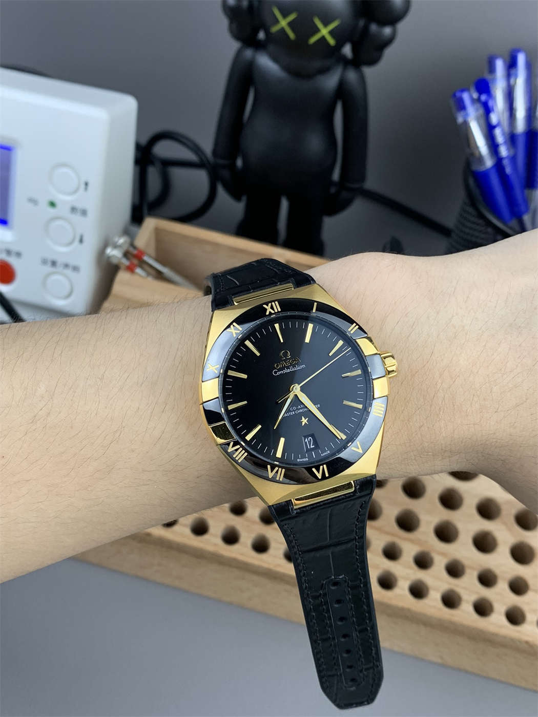 Omega Constellation Gold Replica – VS Factory 41mm Black Dial