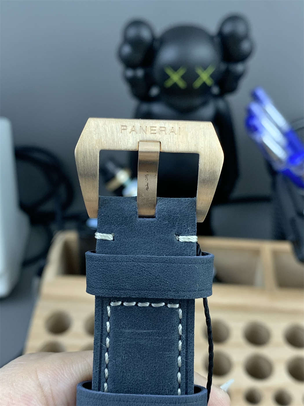 Panerai PAM01074 Replica – VS Factory Submersible Bronzo 42mm Blue Dial