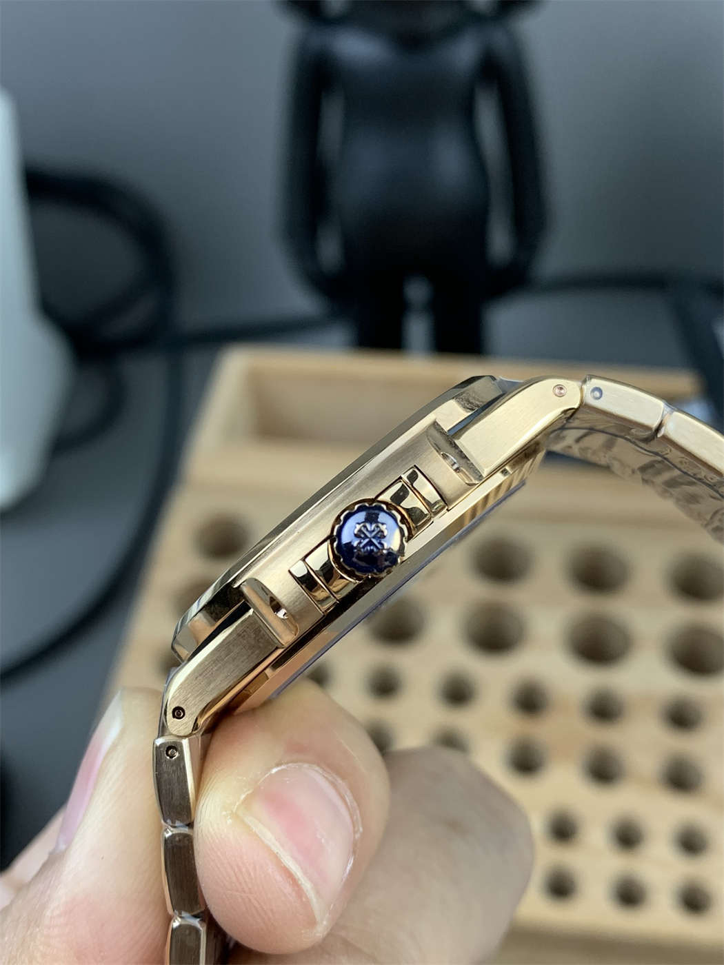 Patek Philippe 7118 Replica | 3K Factory Ladies Nautilus in Rose Gold & Diamonds