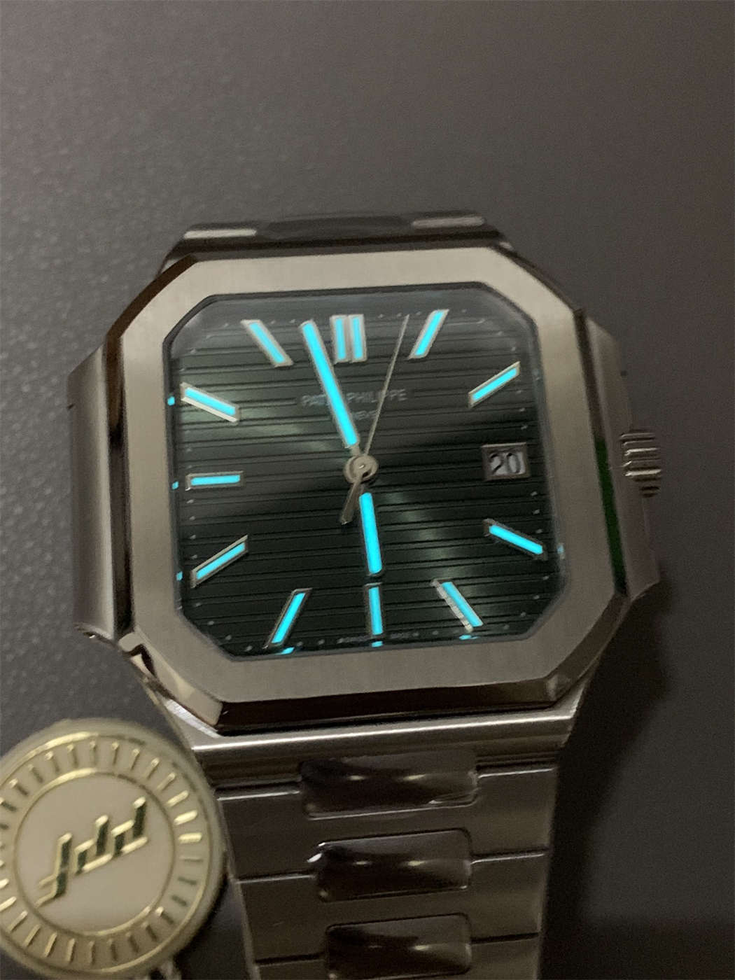 Patek Cubitus 5821 Replica – PPF Factory Green Dial Stainless Steel 45mm
